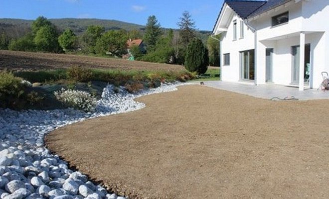 Création de jardin, Valleiry, Gesmier